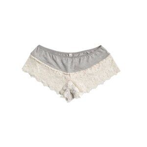 B.UP Heather Grey Veronica Lace Panties
